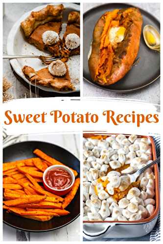 Vegan Sweet Potato Recipes - Healthier Steps