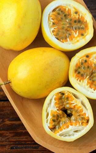 Yellow Passion Fruit - Healthier Steps