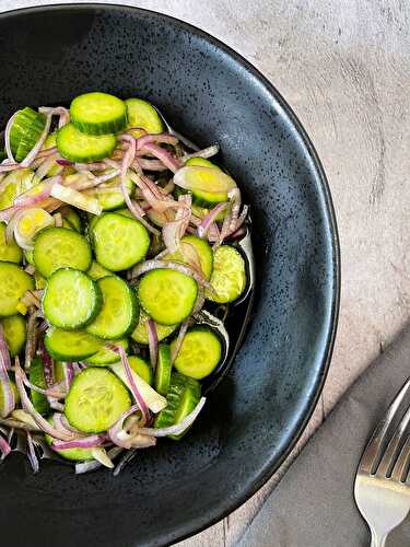 Healthy Pipino Salad (Cucumber Salad)
