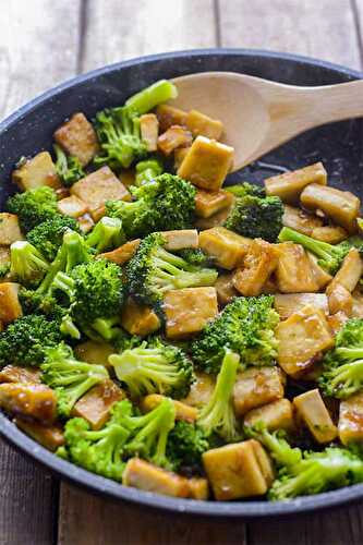 Tofu Broccoli Skillet