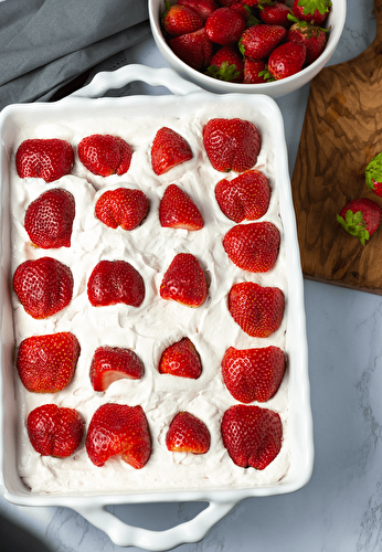 Gluten-Free Vegan Strawberry Icebox Cake