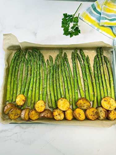 Roasted Asparagus and Potatoes