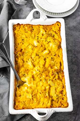 Vegan Cauliflower Casserole