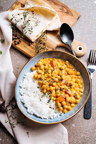 Jamaican-Style Chickpea Curry Recipe