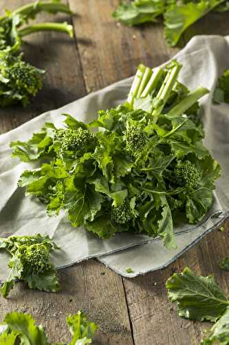 Rapini Nutrition and Health Benefits