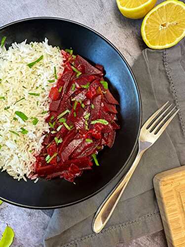  Beetroot Curry