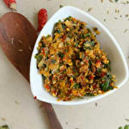 Garlic Red Chili Chutney