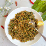 Spinach and Millet Pilaf