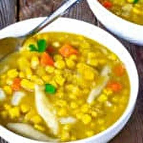 Trinidadian Corn Soup