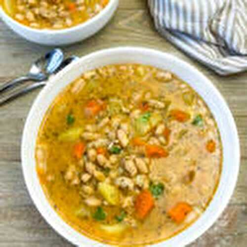 Vegan White Bean Soup