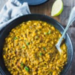 Curried Black Eyed Peas