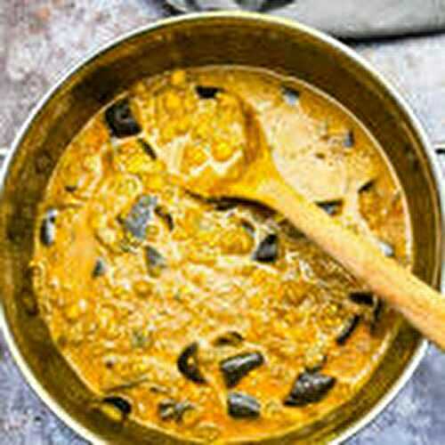 Eggplant Chickpea Curry