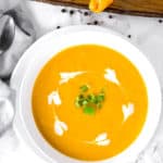 Vegan Pumpkin Soup (Pureed)