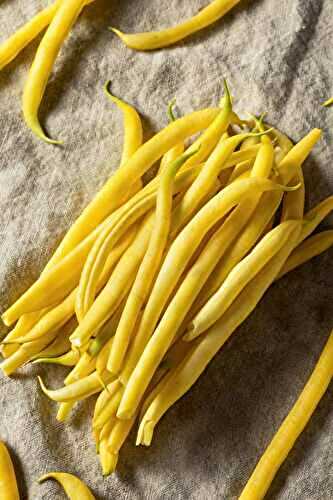 What Are Wax Beans?