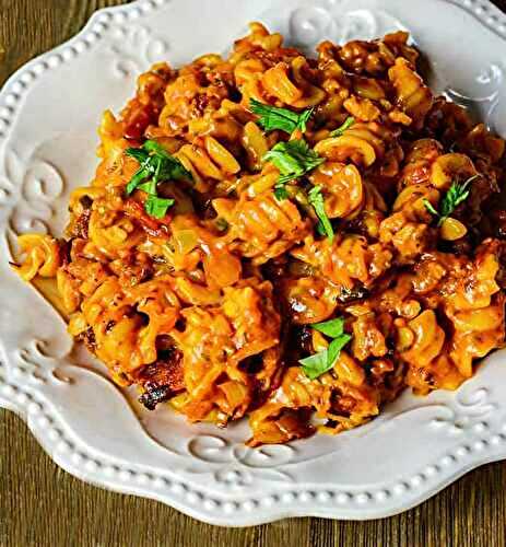 Easy Vegan Rotini Pasta Recipe