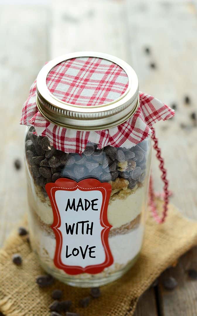 Gluten-Free Vegan Oatmeal Cookies in A Jar