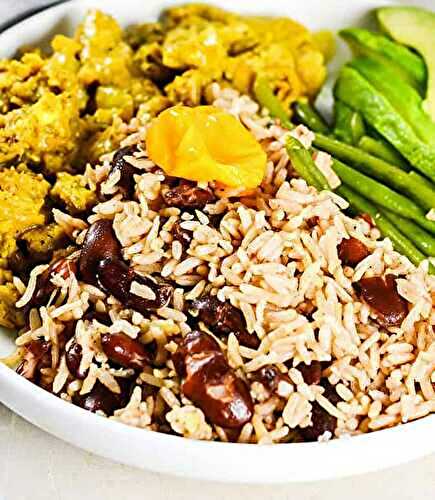 Instant Pot Jamaican Rice And Peas