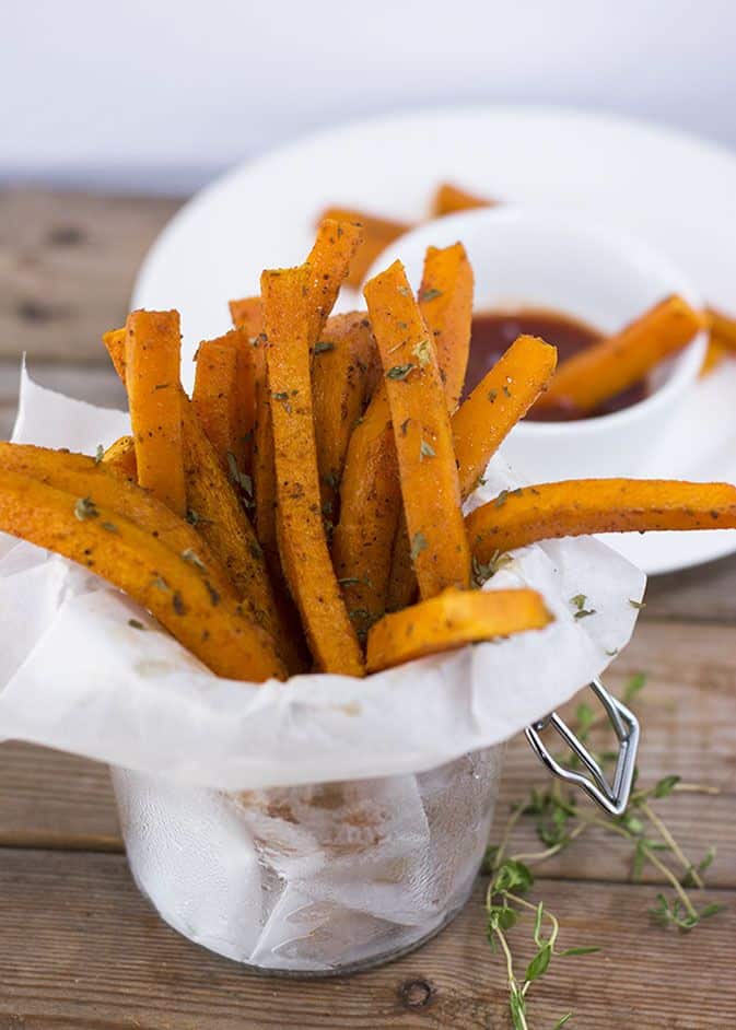 Jamaican Jerk Butternut Squash Fries