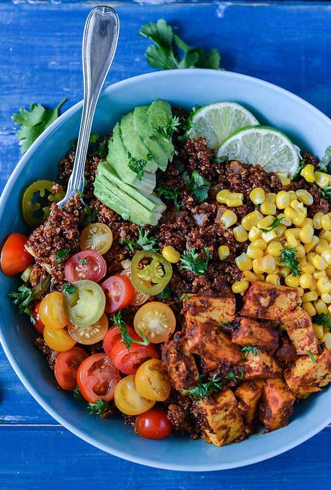 Mexican Quinoa Breakfast Bowl