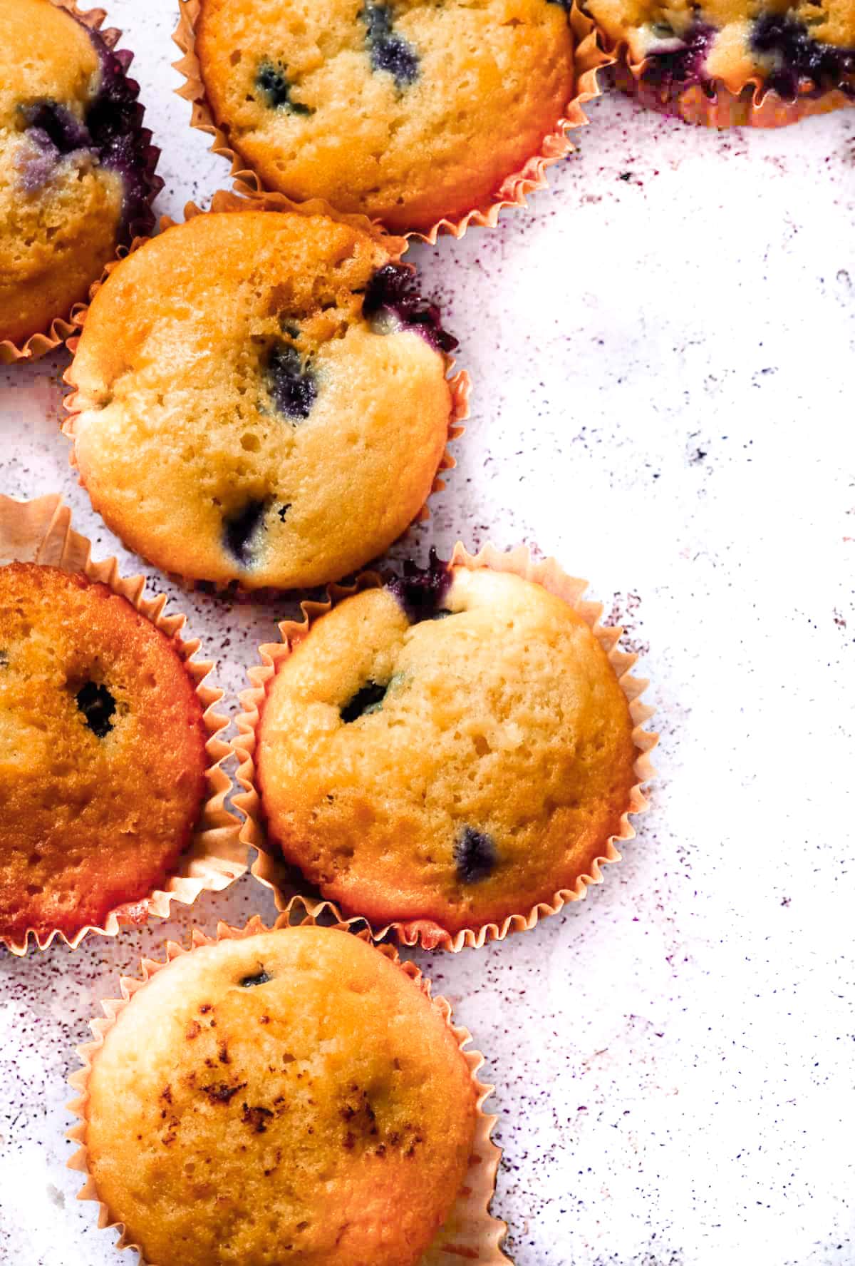 Vegan Gluten Free Blueberry Muffins