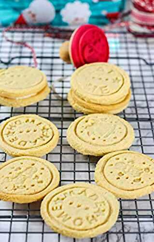Vegan Gluten Free Stamped Cookies