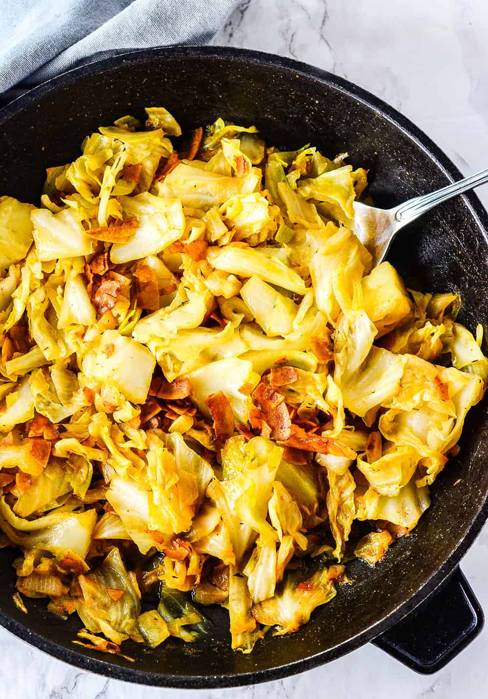 Vegan Southern Fried Cabbage