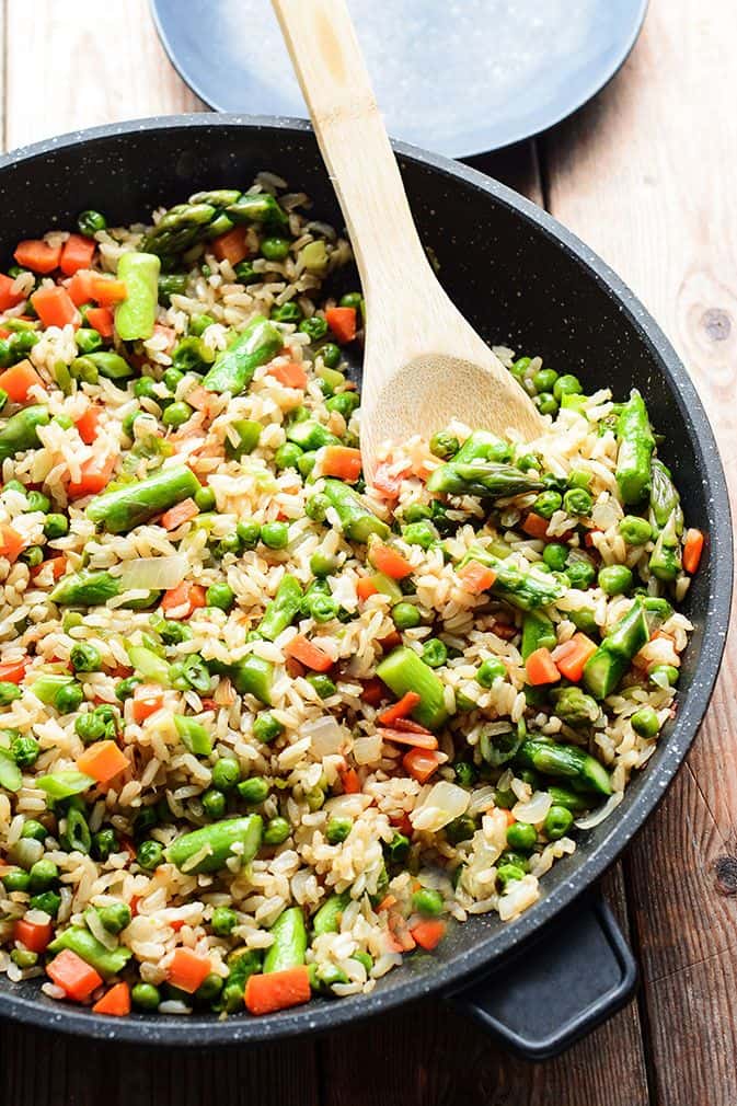 Vegan Spring Fried Rice