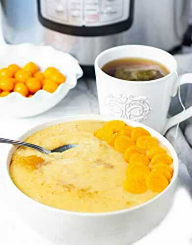 Instant Pot Cornmeal Porridge