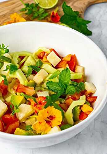 Jicama Cucumber Salad