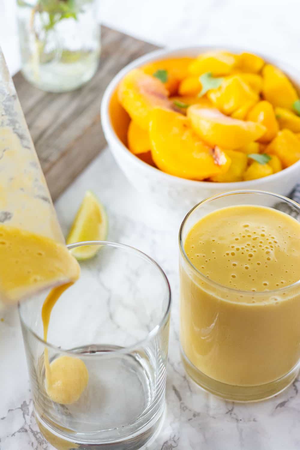 Peach Mango Smoothie