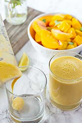 Peach Mango Smoothie