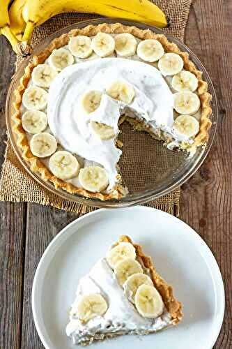 Vegan Banana Cream Pie