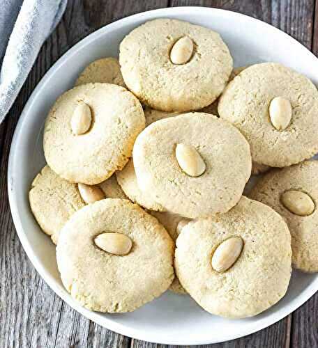 Vegan Gluten-Free Chinese Almond Cookies