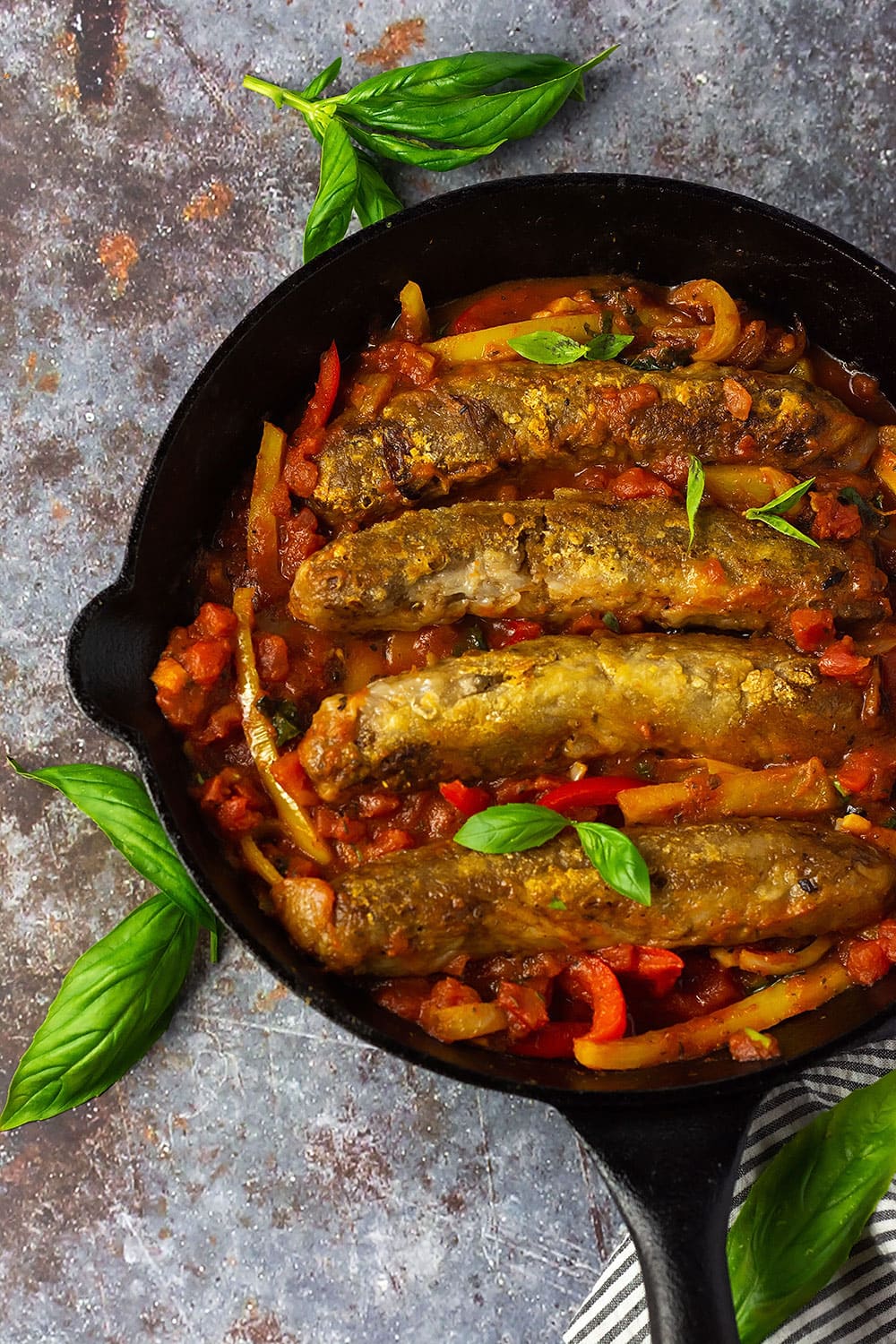 Vegan Italian Sausage And Peppers