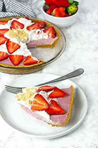 Vegan Strawberry Cream Pie