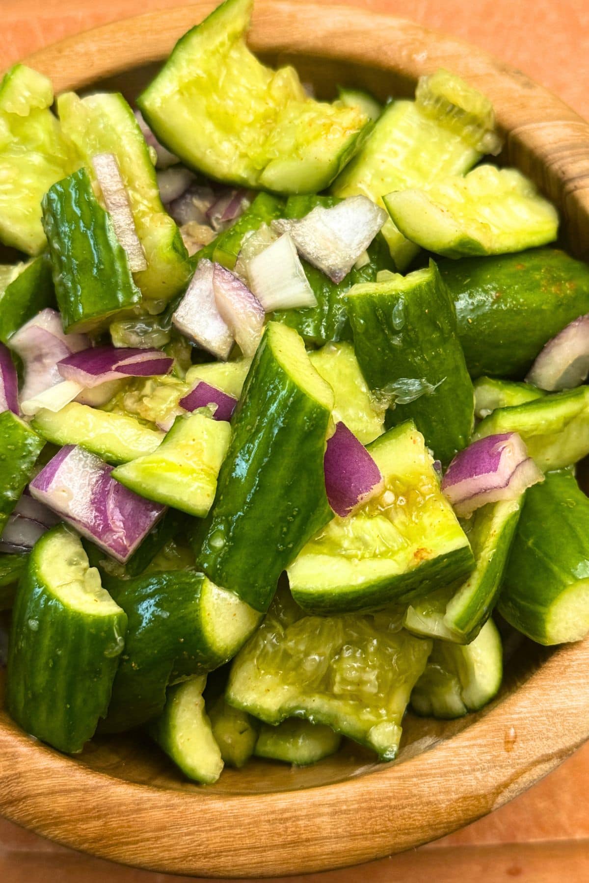 Smashed Cucumber Salad