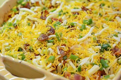 Loaded Chicken and Potatoes Casserole