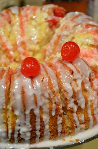 Shirley Temple Bundt Cake