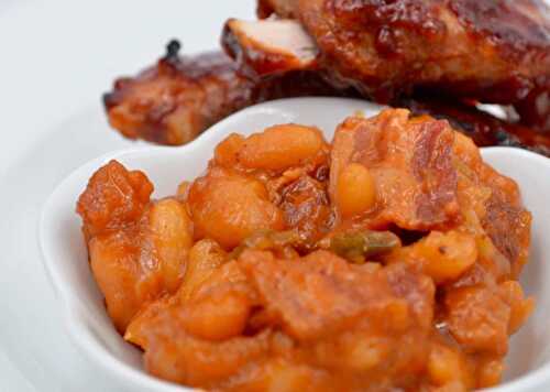 Sweet Mango Baked Beans