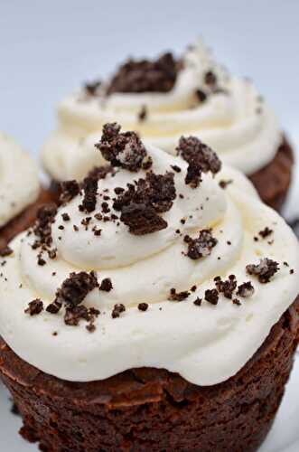 Oreo Brownie Cupcakes
