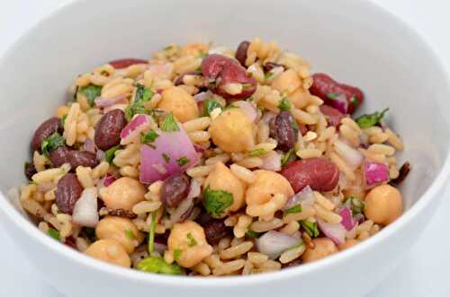 Wild Rice and Bean Salad