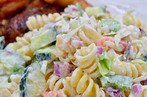 Macaroni Coleslaw Salad