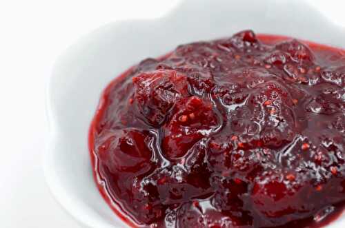 Cranberry Sauce with Grand Marnier
