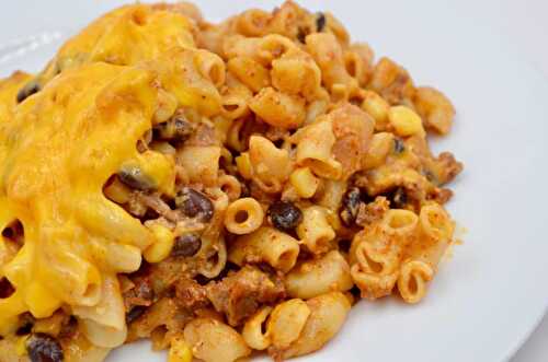Mexican Taco Mac and Cheese