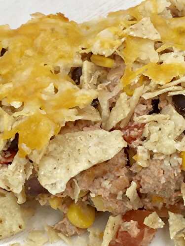 Nacho Turkey Casserole