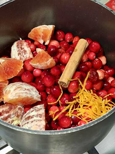 Cranberry Sauce with Whiskey