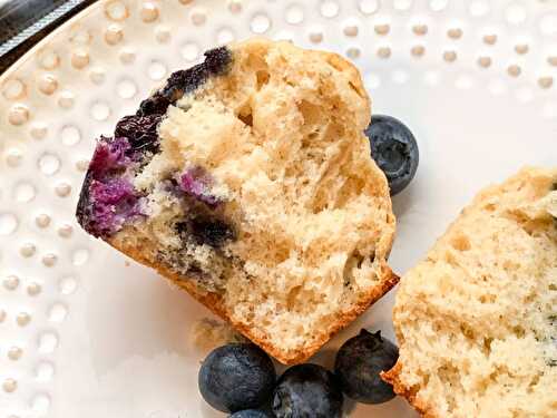 Blueberry Puff Muffins