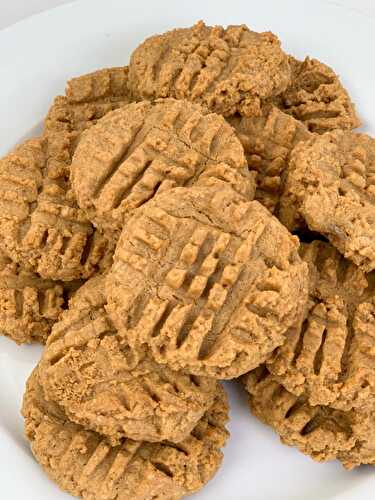 Sugar-Free Low Carb Peanut Butter Cookies