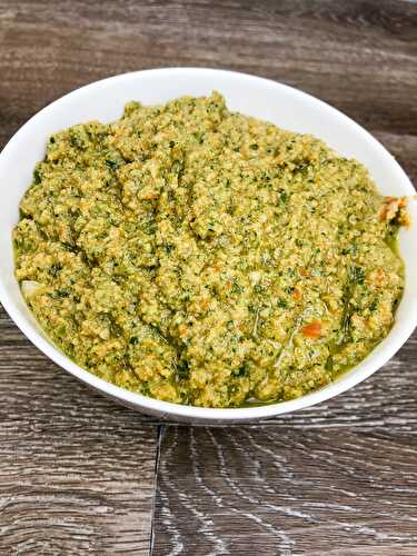 Spicy Green Olive Cilantro Salsa