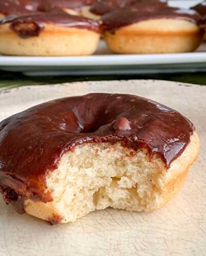 Baked Donuts with Chocolate Glaze